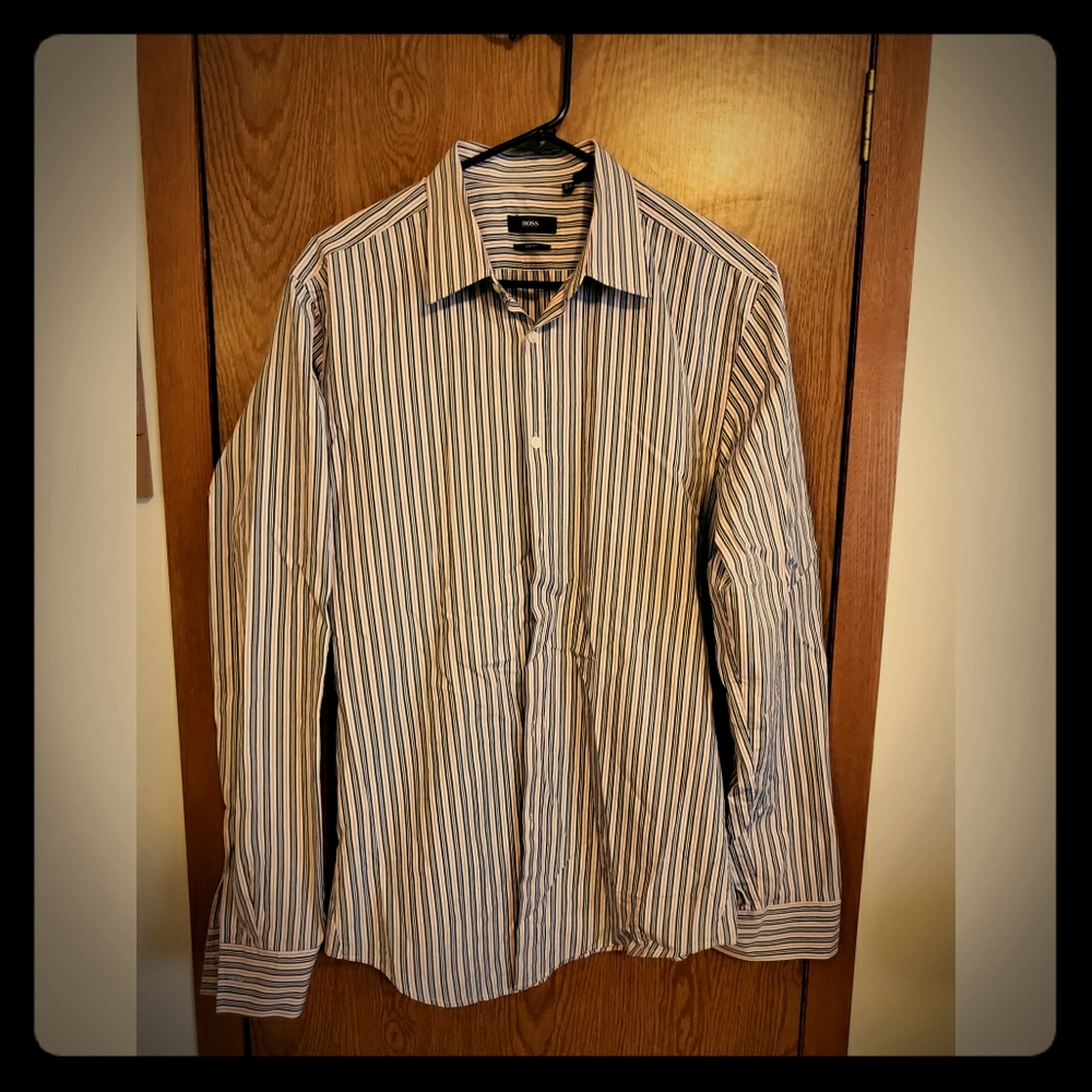 Mens Hugo Boss LS Dress Shirt